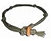 Hempnotic Jewelry Army Green Love Knot Not Barb Wire Hemp Anklet - Handmade