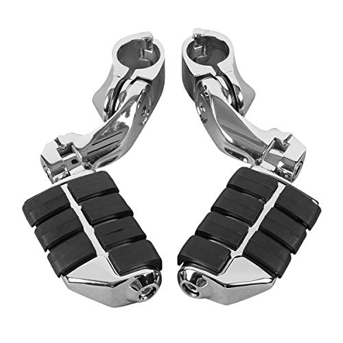 XFMT Footrest Motorcycles Short highway Foot Pegs Compatible with Harley Electra Road King