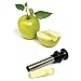 Norpro Stainless Steel Apple Corer with Plunger, 10 IN, Silver