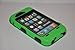 Body Armor for iPhone 3G / 3GS - Green & Black
