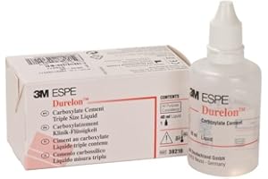 MADRID DENTAL SUPPLY 3M - Durelon Carboxylate CEM Triple Size Liquid Bottle Refill (Pack of 1-40mL Bottle) by 3M-Dental
