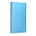 Hot Sale!Power Bank,Sunfei Ultrathin 12000mAh Portable USB External Battery Charger Power Bank for Cell Phone (Blue)