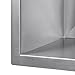 FireBird Handmade Kitchen Sink 25-inch Top-mount Single Bowl Stainless Steel 25