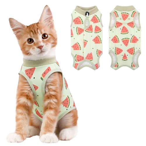 cat recovery suit female cat onesie