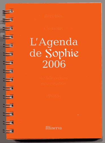 L'agenda de Sophie (French Edition) by (Hardcover)