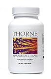 Thorne Research - Magnesium Citrate -To Support Energy Production, Heart and Lung Function, and Metabolism of Sugar and Carbs - 90 Capsules