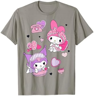 Amazon.com: My Melody Logo Tee T-Shirt : Clothing, Shoes & Jewelry