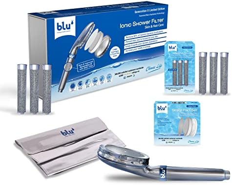 thumbnail image 2 of Shower Filter Compatible With Blu Ionic Shower Head Filter 2 of 10