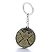 REINDEAR Marvel Avengers Agents of SHIELD Logo Metal Pendant Keychain US Seller (Copper)