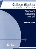 College Algebra, Bittinger, Marvin L., 0201525852