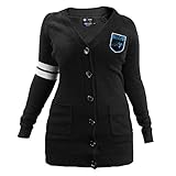 Littlearth Womens Varsity Cardigan - Button Up