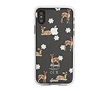 iPhone XS, iPhone X, Bambi (Baby Deer) Cell Phone Case [Military Drop Test Certified] Protective Clear Case for Apple iPhone X, iPhone XS
