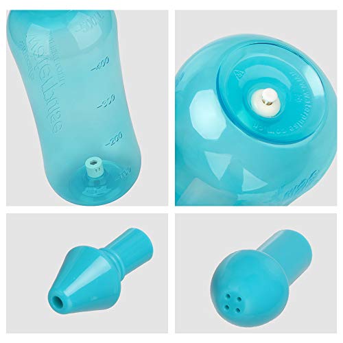 500ml Nasal Rinse Kit Bottle, Perfect for Cleaning Your Sinuses and Nose Allergies, Colds, and General Hygiene, Attom Tech Health Nasal Wash Bottle Soothing Wash(Green)