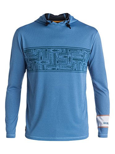 Quiksilver-Waterman-Mens-Hooked-Hoodie-Surf-Tee Quiksilver-Waterman-Mens-Hooked-Hoodie-Surf-Tee