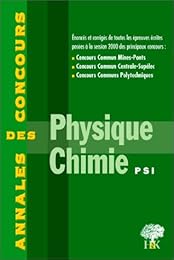 Physique et chimie, PSI