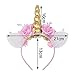 Unicorn Headband-Gold Unicorn Headband-Unicorn Headband Horn By Party Now