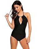 Avidlove Women's Retro Tankini One Piece Tummy Control Monokini Swimsuit