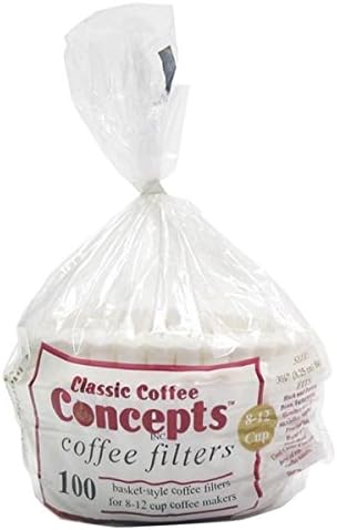 Classic Concepts MF100 8-12 Cup Coffee Filters44; 100 ct.