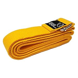 Square Buckle Classic Yoga Belt/Yoga Strap – 250cm (8ft)