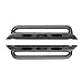 Replacement Adapter For Apple Watch ,Stainless Steel Connector Iwatch Band Adapter Watch Strap Connector for Apple Watch (Black 38mm)