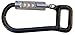 Lockstraps 801 Locking Carabiner, Black