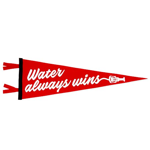 99610090 Elkhart Brass Water Always Wins Pennant