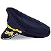Tigerdoe Mini Hat Headbands - Yacht Captain Costume Headbands (2 Pack)