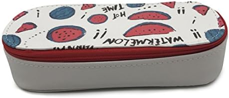 WYFKYMXX Korean stationery novelty fruits pencil case for girls big capacity school pencil pouch pen bag kids gift office school supply (watermelon time)