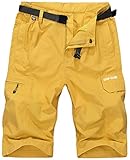 VtuAOL Men's Outdoor Lightweight Hiking Shorts Quick Dry Shorts Sports Casual Shorts