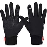 Yobenki Winter Gloves, Cycling Gloves Touch Screen Gloves Waterproof and Windproof Warm Gloves for Cycling Riding Running Skiing and Winter Outdoor Activities Men & Women