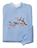 Birds On a Winter Branch Sweatshirt
