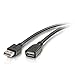 C2G USB Long Extension Cable, USB Cable, USB A to A Cable, Black, 32 Feet (9.75 Meters), Cables to Go 39011