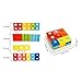 Agirlgle Wooden Educational Learning Toys Shape Color Sorter Recognition Geometric Board Block Puzzles Toys Preschool Stacking Block Toddler Toys for Age 3 4 5 Years Old and Up Kid Children Baby