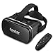VR Headset, Canbor VR Goggles Virtual Reality Headset VR Glasses for 3D Video Movies Games for Apple iPhone, Samsung Sony HTC More Smartphones