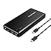 PD USB C Hubs 20100 Portable Charger RAVPower Power Bank 20100mAh 30W (Max.) Type C Port iSmart Data Transfer, USB C/Type C Output, External Battery Pack, Black