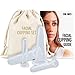 Ozziko Anti-Aging Facial Cupping Therapy Set - 4 Silicone Suction Cups. Cleansing Massager Kit for Wrinkles, Fine Lines, Eyes, Puffiness, Scars. Facial Cleansing Set for Tighter and Stronger Skin.
