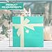 Havercamp Favorite Blue Box Luncheon Napkins | 16 Count | Great for Kid's Birthday Party, Sweet 16, Girl's Debut, Bridal Shower, Wedding Event, Prom Night