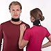 Mello Black Neck Pain Relief - Health Magnet Physical Therapy for Migraines Headache - Chronic Neck Stiffness Brace-Soft Cervical Support Collar - Comfortable Air, Car Travel