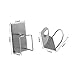Bathroom Wall Mounted Holder For Your Toothpaste, Sgokuno Toothbrush And Electric Tooth Brush Head – Self-Adhesive Stainless Steel Mount Stand With Minimalist Design – Space Saving & Hygienic Solution