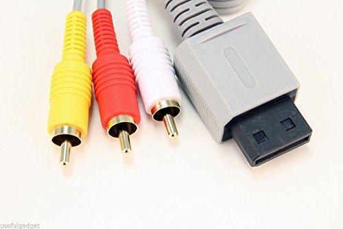 Audio Video AV Composite 3 RCA Cable for Nintendo Wii NEW US SELLER