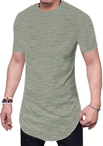 JOKHOO Mens Long Sleeve Hipster Hip Hop Basic Henley T Shirt for Men