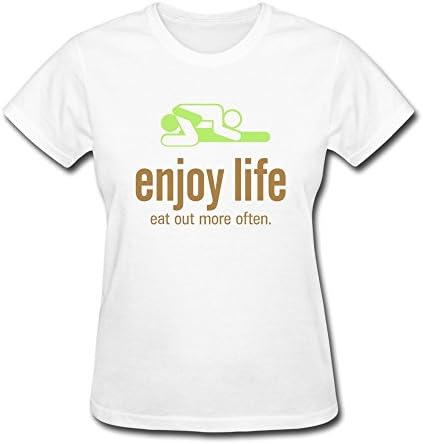 KEMING Women's Enjoy Life T-shirt XXL