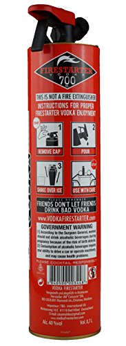 Firestarter Vodka 40,00% 0.7 l. – Bild 3