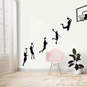 Wall Mural Play Basketball Outside Removable Self-Adhesive Large Wallpaper - 66x96 inches