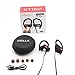 Vislla Bluetooth Headphones, Wireless Sports Earbuds Sweatproof HD Sound Built-in Mic Noise Isolating Earphones for Running Traveling Support 8 hours Working Time