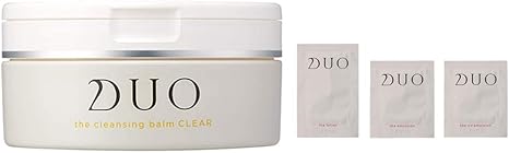 Amazon Duo ザ クレンジングバーム クリア 90g お試し3点セット スキンケア マニュアル付き メイク落とし さっぱりタイプ さわやかなグレープフルーツの香り 毛穴悩みにアプローチ まつエクok W洗顔不要 Duo デュオ クレンジングクリーム 通販