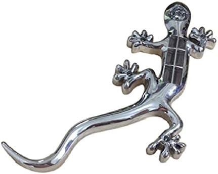 Anti-theft 3D emblem air at gecko type sticker LED light