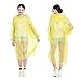 Newbyinn Disposable Rain Ponchos for Adults Assorted Colors, 5 Pack