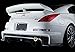 03-up Nissan 350Z Nismo V3 RS Style Trunk Spoiler / Wing W/ Light (ABS)