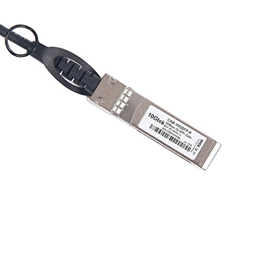 10Gtek for Cisco SFP-H10GB-CU1M,10GBASE-CU Direct Attach Copper Cable, Twinax Cable, Passive, 1-Meter